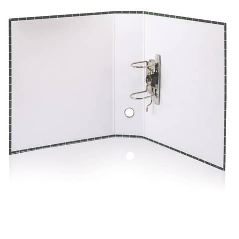 Registratore protocollo con custodia BREFIOCART New Color 35x28,5 cm dorso 8 cm nero - 0201180.NE